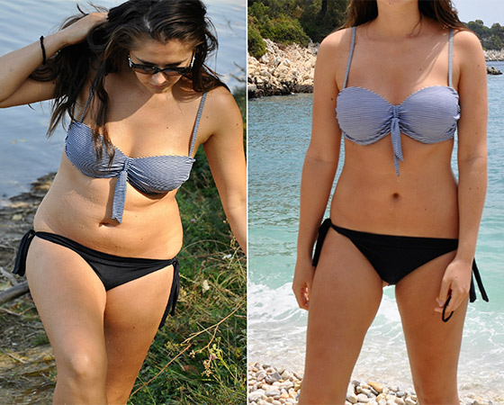 Results from workouts for women